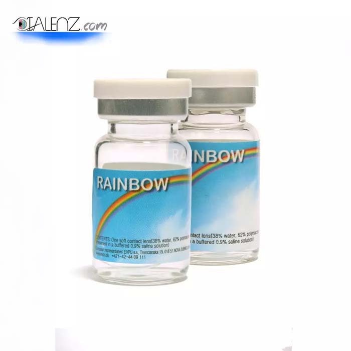 خرید و مشخصات لنز طبی رنگی سالانه رینبو (Rainbow)
